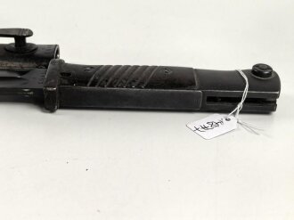 Seitengewehr M84/98 für k98 der Wehrmacht. Nummerngleiches Stück von Eickhorn Solingen 1939.