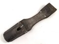 Schokoladenbrauner Koppelschuh für ein Extraseitengewehr KS98 der Luftwaffe. Ungereinigtes Stück