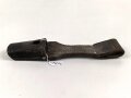 Schokoladenbrauner Koppelschuh für ein Extraseitengewehr KS98 der Luftwaffe. Ungereinigtes Stück