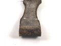 Schokoladenbrauner Koppelschuh für ein Extraseitengewehr KS98 der Luftwaffe. Ungereinigtes Stück