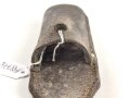 Schokoladenbrauner Koppelschuh für ein Extraseitengewehr KS98 der Luftwaffe. Ungereinigtes Stück