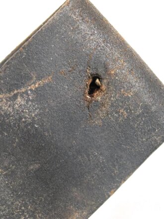 Koppelschuh für ein Seitengewehr M94/98 zum k98 der Wehrmacht. Vermutlich in der Zeit instandgesetztes Stück