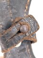 Koppelschuh für ein Seitengewehr M94/98 zum k98 der Wehrmacht. Vermutlich in der Zeit instandgesetztes Stück