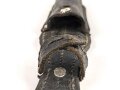 Koppelschuh für ein Seitengewehr M94/98 zum k98 der Wehrmacht. Vermutlich in der Zeit instandgesetztes Stück