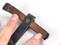 Nahkampfmesser Wehrmacht. Seltene Ausführung von "Tiger Solingen"  in gutem Gesamtzustand. Ungereinigtes Stück
