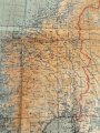 Deutsche Fliegerkarte Skandinavien herausgegeben vom Reichsluftfahrtministerium