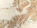Deutsche Militärkarte "Lofoten" Norwegen, Sonderausgabe 1940, unvollständig