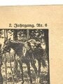 "Deutsche Kavallerie Zeitung" 1 Juni 1929, 2. Jahrgang Nr, 6, DIN A4, geknickt 
