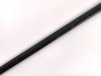 Polizei III.Reich, Scheide für einen Führerdegen. Originallack, ungereinigt, Gesamtlänge 83,5cm