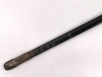 Polizei III.Reich, Scheide für einen Führerdegen. Originallack, ungereinigt, Gesamtlänge 83,5cm