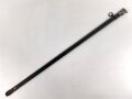 Polizei III.Reich, Scheide für einen Führerdegen. Originallack, ungereinigt, Gesamtlänge 83,5cm
