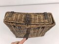 Geschoßkorb Wehrmacht, ungereinigtes Stück, datiert 1938, Maße 36 x 37 x 10cm
