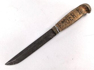 Finnland Titowka 1941 / 42, " Finnmesser" des Soldaten " Bauer"