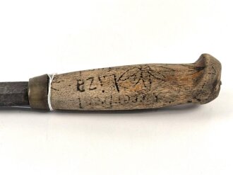 Finnland Titowka 1941 / 42, " Finnmesser" des Soldaten " Bauer"