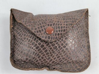 Faltbrille Schutzbrille Wehrmacht mit Ultrasingläsern Guter Zustand, in Hülle