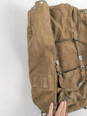 Luftwaffe Tropenrucksack. Getragenes Stück in gutem Gesamtzustand