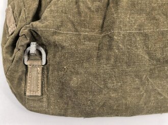 Rucksack Wehrmacht in Tropenausführung, getragenes Stück, ungereinigt