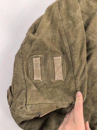 Rucksack Wehrmacht in Tropenausführung, getragenes Stück, ungereinigt