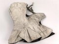 Winterkopfhaube Wehrmacht , Blaugrau auf weiß wendbar. getragenes Stück, ungereinigt