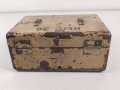 Transportkasten zum Rundblickfernrohr 36 der Wehrmacht. Originallack, ungereinigtes Stück
