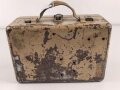 Transportkasten zum Rundblickfernrohr 36 der Wehrmacht. Originallack, ungereinigtes Stück