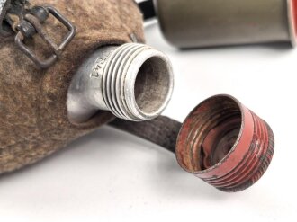 Feldflasche Wehrmacht, spätes Stück