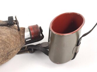 Feldflasche Wehrmacht, spätes Stück