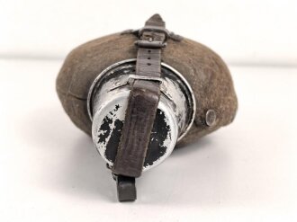 Feldflasche Wehrmacht, Ausführung 1 Liter, ESB40. Ungereinigtes Stück