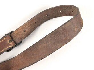 Einzelner Trageriemen für eine Lafette MG34 / 42. Von der norwegichen Armee nach Ende des 2. Weltkrieg gefertigt. Gebraucht, ungereinigt