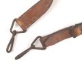 Einzelner Trageriemen für eine Lafette MG34 / 42. Von der norwegichen Armee nach Ende des 2. Weltkrieg gefertigt. Gebraucht, ungereinigt
