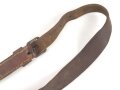 Einzelner Trageriemen für eine Lafette MG34 / 42. Von der norwegichen Armee nach Ende des 2. Weltkrieg gefertigt. Gebraucht, ungereinigt