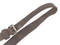 Einzelner Trageriemen für eine Lafette MG34 / 42. Von der norwegichen Armee nach Ende des 2. Weltkrieg gefertigt. Gebraucht, ungereinigt