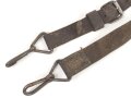 Einzelner Trageriemen für eine Lafette MG34 / 42. Von der norwegichen Armee nach Ende des 2. Weltkrieg gefertigt. Gebraucht, ungereinigt