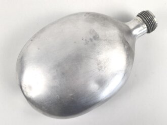 Korpus für eine Feldflasche der Wehrmacht. Aluminium, datiert KCL39