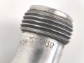 Korpus für eine Feldflasche der Wehrmacht. Aluminium, datiert KCL39