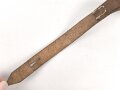 Teil einer Belederung  für eine Feldflasche der Wehrmacht. Unvollständig