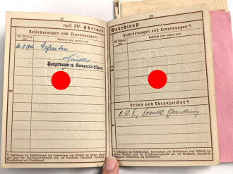 Wehrpaß Heer, ausgestellt 6.1.1937
