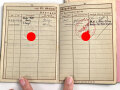 Wehrpaß Heer, ausgestellt 6.1.1937