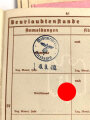 Wehrpaß Heer, ausgestellt 6.1.1937