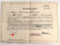 Wehrpaß Heer, ausgestellt 6.1.1937
