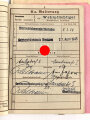 Wehrpaß Heer, ausgestellt 6.1.1937