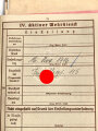 Wehrpaß Heer, ausgestellt 6.1.1937