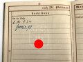 Wehrpaß Heer, ausgestellt 6.1.1937