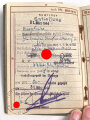 Wehrpaß, ausgestellt 28.4.1939