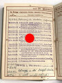 Wehrpaß, ausgestellt 28.4.1939