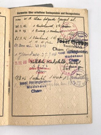 Wehrpaß Heer, ausgestellt 25.9.1936