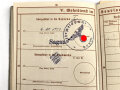 Wehrpaß Heer, ausgestellt 25.9.1936
