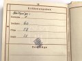 Wehrpaß Heer, ausgestellt 25.9.1936