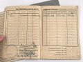 Wehrpaß Heer, ausgestellt 25.9.1936