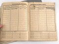 Wehrpaß Heer, ausgestellt 25.9.1936